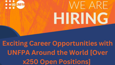 Exciting Career Opportunities with UNFPA Around the World [Over x250 Open Positions]