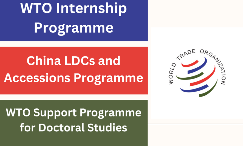 Internship Opportunities at the World Trade Organization (WTO)