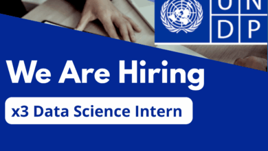 UNDP is Hiring for Data Science Intern (3 Internship Positions)