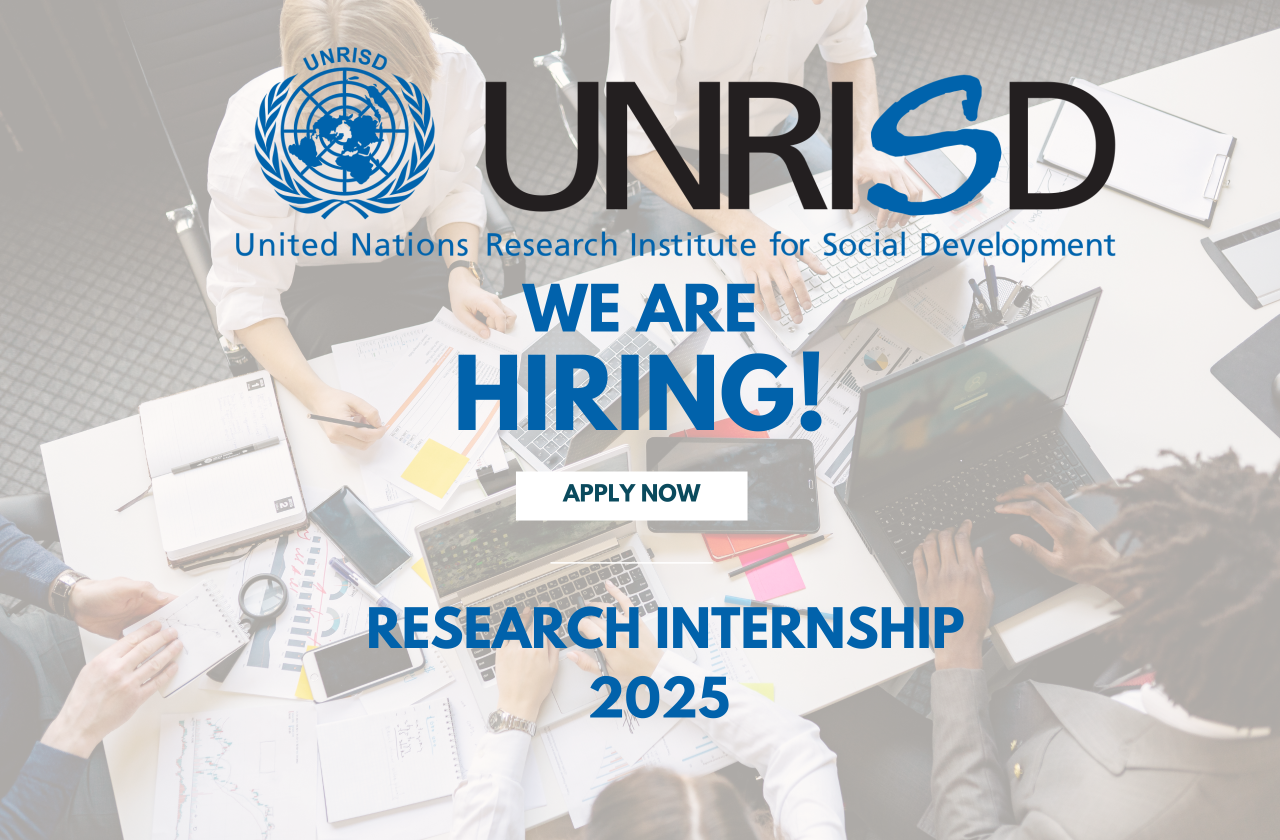 United Nations Research Institute for Social Development (UNRISD) – Research Internship 2025 (Remote/Flexible)