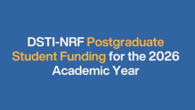 DSTI-NRF Postgraduate Student Funding for the 2026 Academic Year