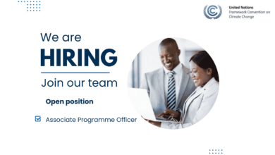 UNFCCC is Hiring for a Associate Programme Officer: Apply Now
